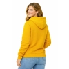 Bluza dresowa damska z kapturem kolor żółty roz.L